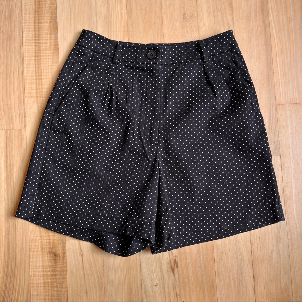 NWOT Princess Highway Size Small Black Polka Dot Shorts